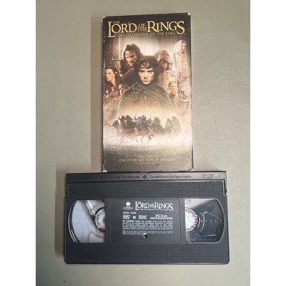 The Lord Of The Rings - 2 VHS Set - Picture 3 of 4